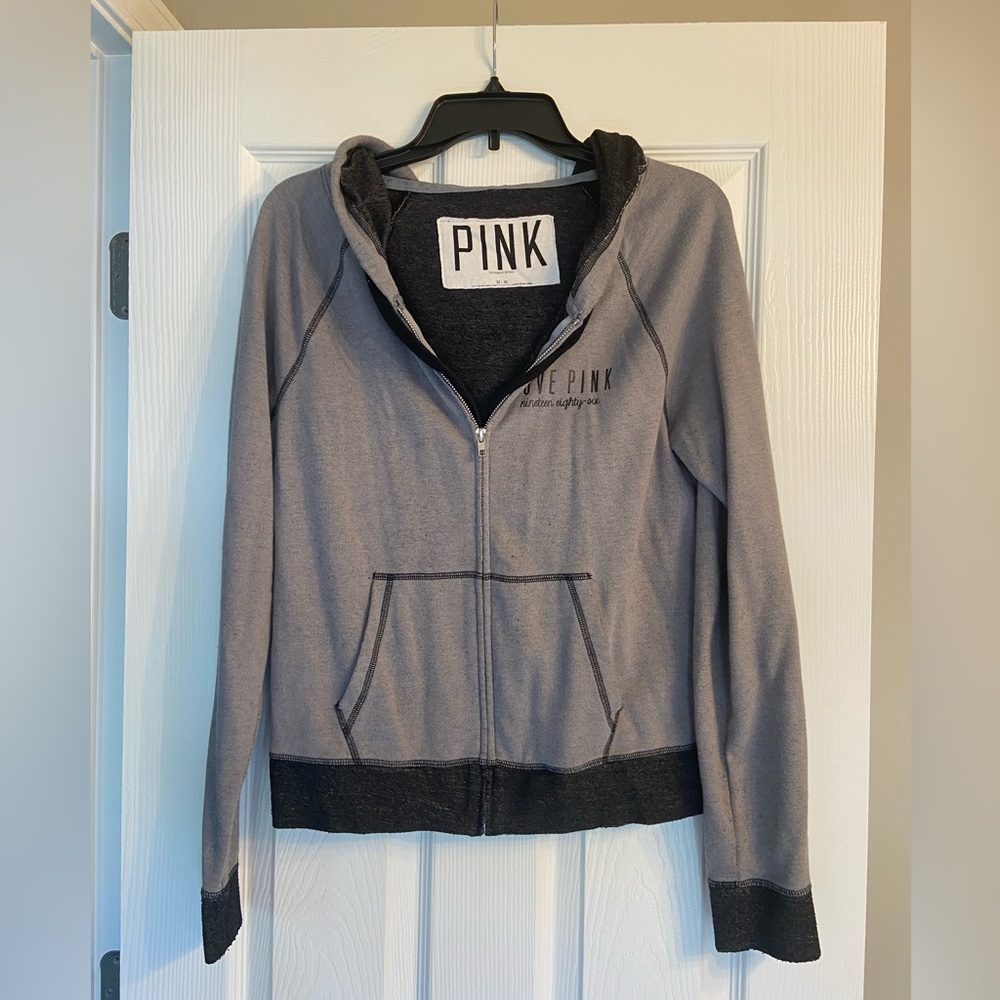 PINK Victoria’s Secret Zip Up Size M